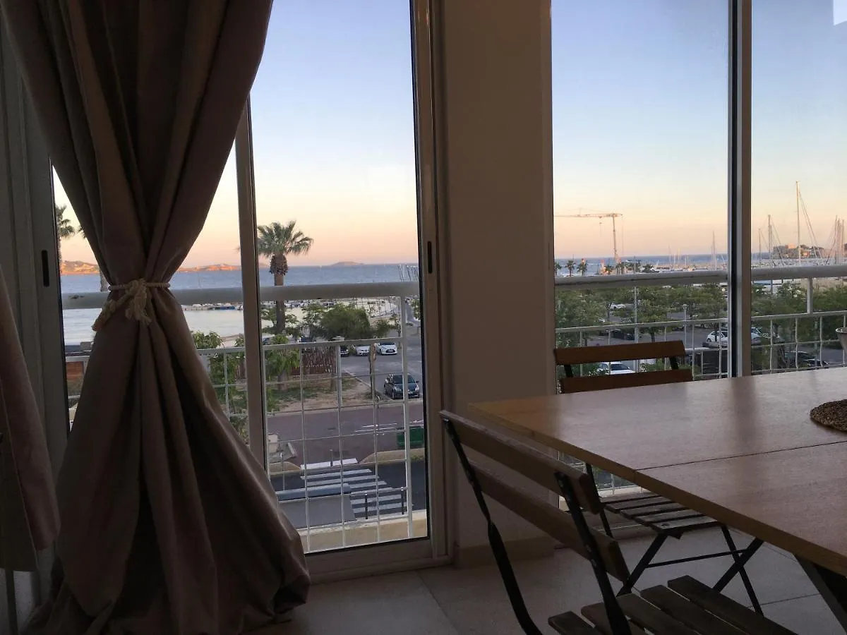 Bandol, Vue Panoramique Sur La Mer, La Plage, Le Port Apartment